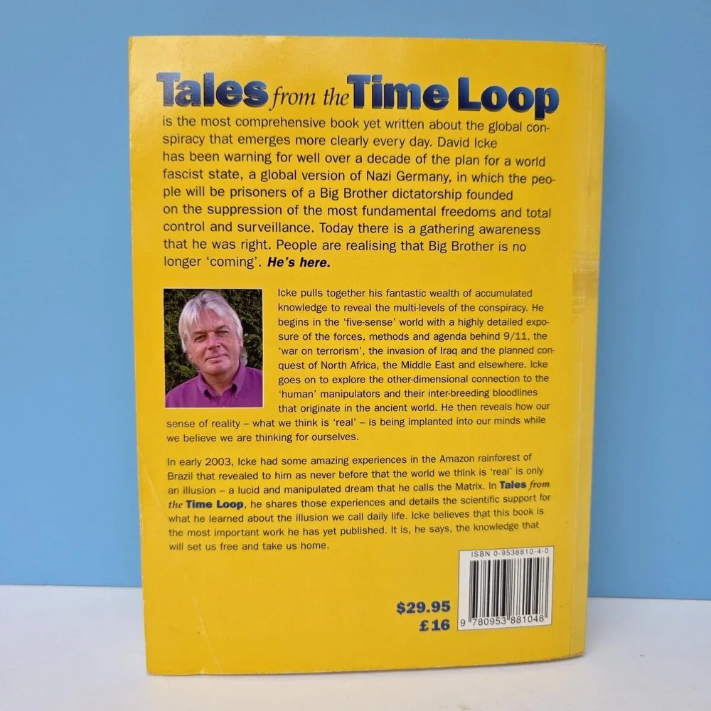 David Icke Book Lot of 3 • Children of the  Matrix, Tales from the Time Loop ...